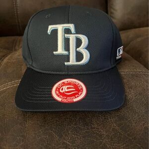 Tampa Bay Rays Logo Navy Baseball Hat